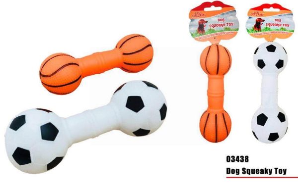 Pet Buddies Squeaky Doggy Play Toy - Shapes May Vary