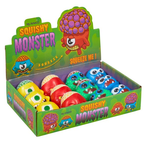Russko Squishy Monster - Assorted Monsters