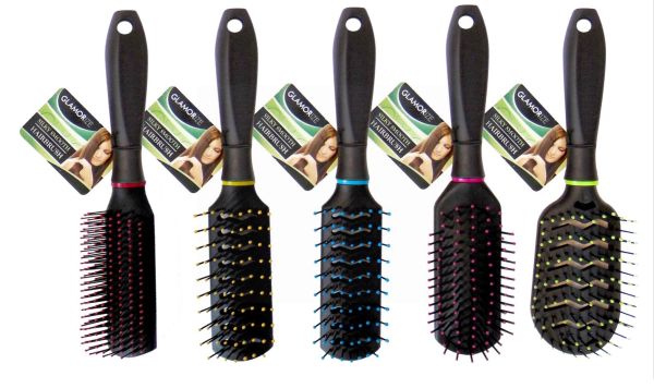 Silky Smooth Hairbrush - Assorted Colours And Styles