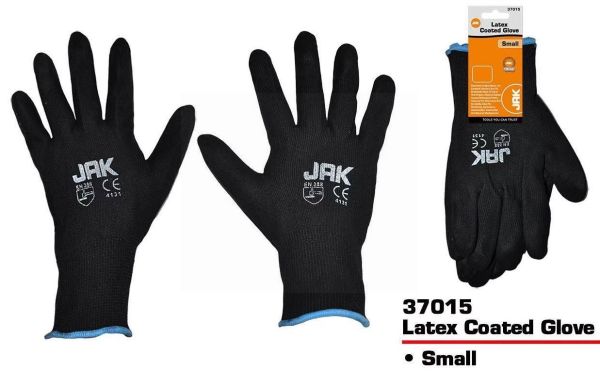 Quality Non Slip Work General Purpose Latex Coated Gloves - Small