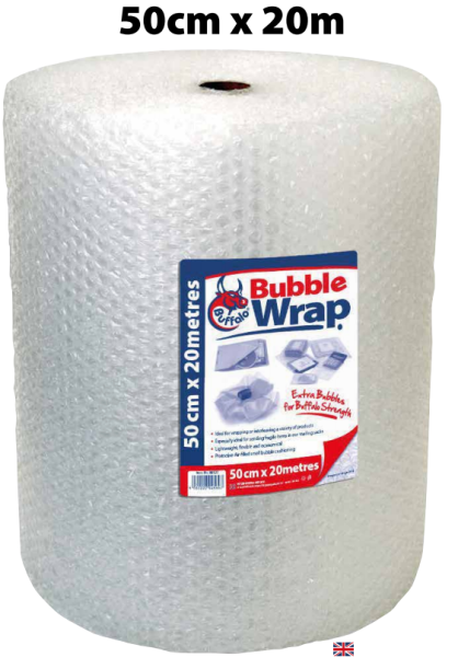 Buffalo Bubble Wrap - 50cm x 20 meter