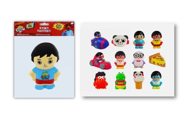 RYAN'S SQUISHY ASSORTED FIGURE - LARGE