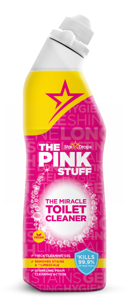 Star Drops The Pink Stuff Miracle Toilet Cleaner Gel - Vegan - 750ml
