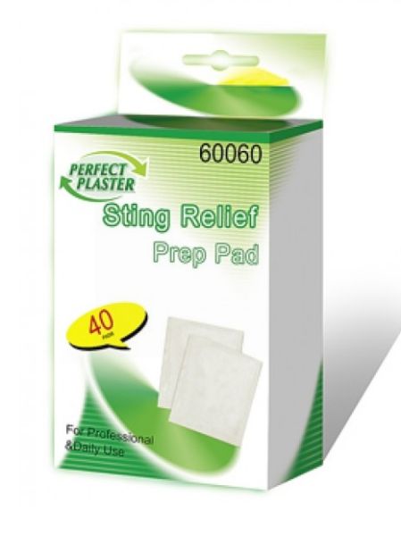 Sting Relief Prep Pad - Pack Of 40