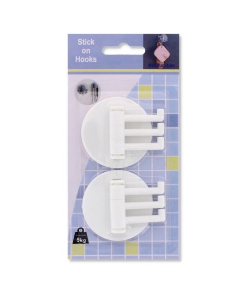 PLASTIC WALL ADHESIVE HOOK FOR MULTI-USE