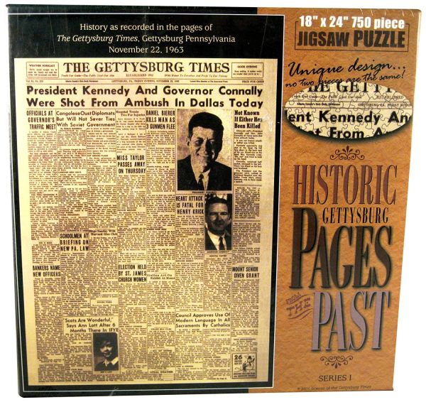 PUZZLE IN BAG-P KENNEDY SHOT DEAD IN DALLAS 750PC