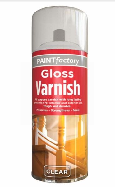 Paint Factory All Purpose Gloss Varnish - Clear - 250ml