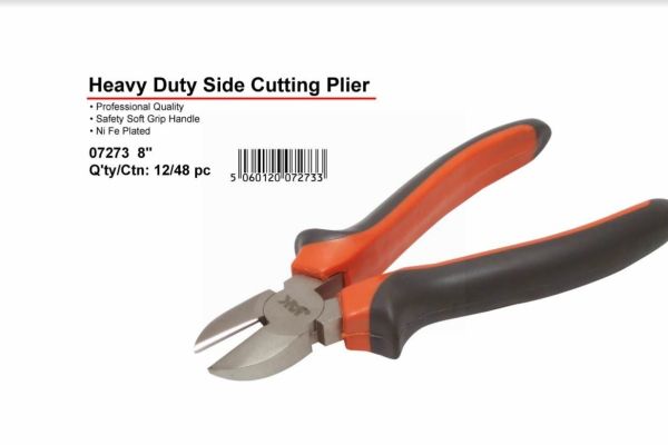 JAK Heavy Duty Side Cutting Plier - 8"