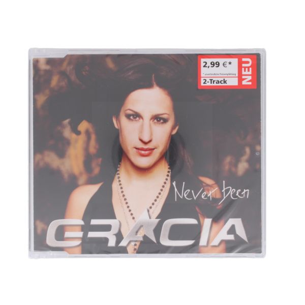 GRACIA NEVER BEEN 2 TRACK CD