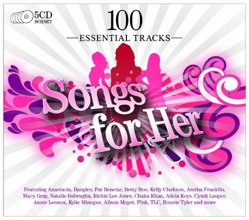 100 ESSENTIAL TRACKS-SONGS FOR HER-5 DISC CD SET