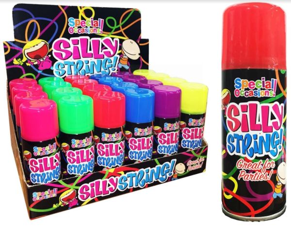 Special Occasions Silly Strings - Great for Parties - 200ml - Colours May vary