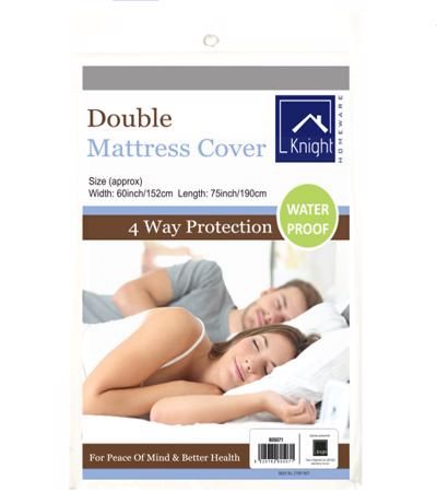 DOUBLE MATTRESS COVER WATER PROOF