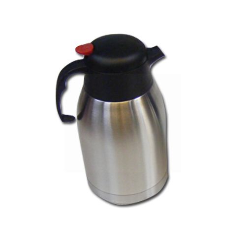 Stainless Steel Insulated Vacuum Tea / Coffee / Flask Pot 2 Litre - Designs And Colours May Vary