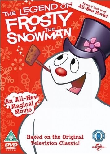 THE LEGEND OF FROSTY SNOWMAN DVD