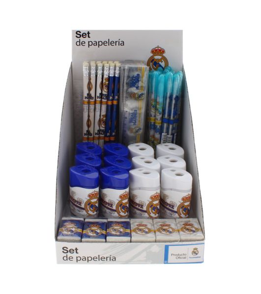 STATIONERY SET REALMADRID 76 PIECES