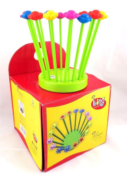 FLOWER PLASTIC UTILTY HOLDER