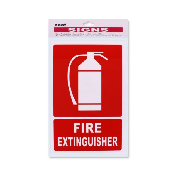 FIRE EXTINGUISHER DIRECTION SIGN 
