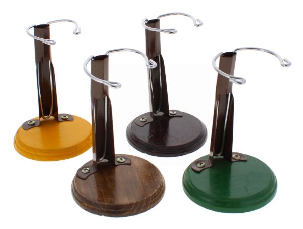 WOODEN BASE & METAL STAND ASSORTED DOLLS TEDDY