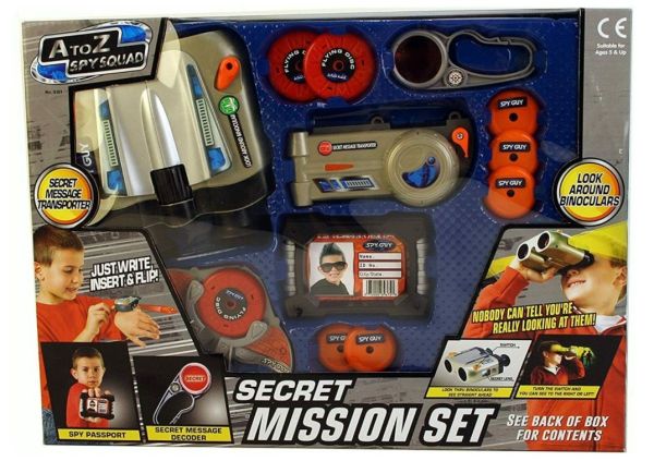 A to Z Spy Squad Secret Mission Medium Set - 38 x 28 x6cm