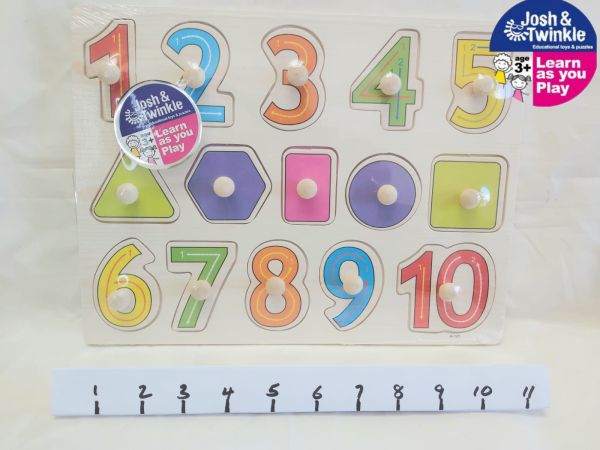 Josh & Twinkle Learn As You Play Educational Toy - Numbers & Shapes