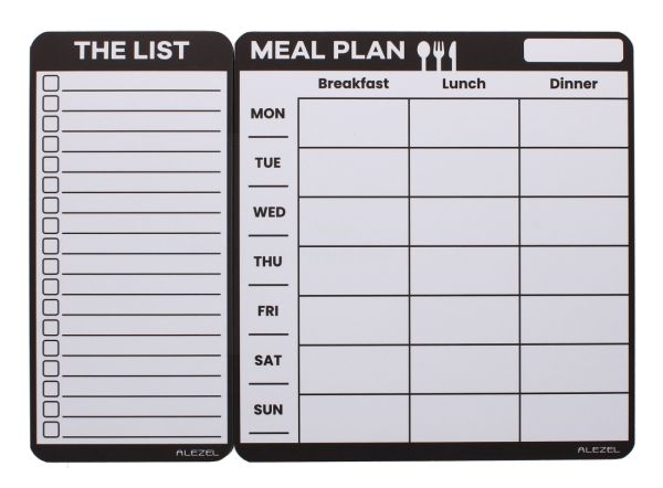 MAGNETIC MEAL PLANNER 2PC