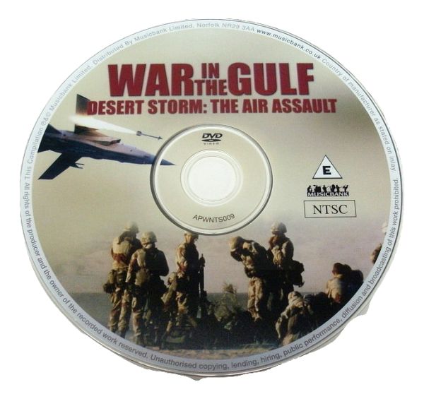 WAR IN THE GULF DVD THE AIR ASSAULT