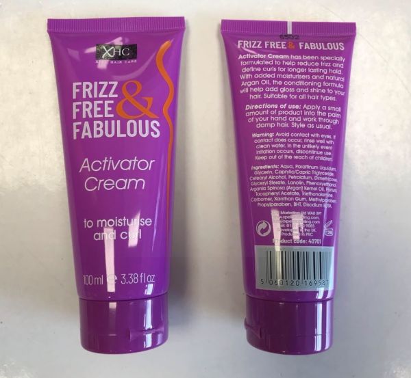 XHC Xpel Hair Care Frizz Free & Fabulous - Activator Cream - 100Ml