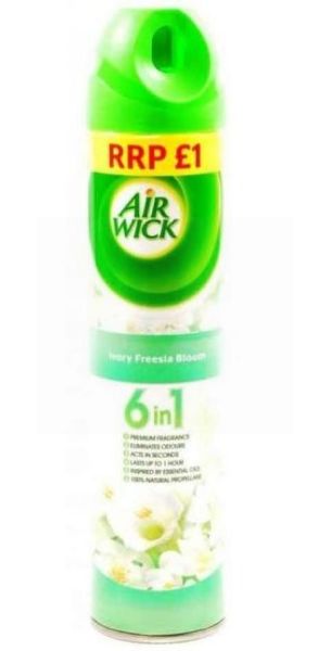 Air Wick 6-in-1 Air Freshener - Ivory Freesia Bloom - 240ml - Price Marked £1