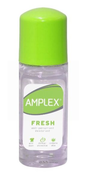 Amplex Anti-Perspirant Deodorant 24hr Roll on - Fresh - 50ml - Exp: 03/25