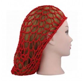 THICK HAIR NET RED