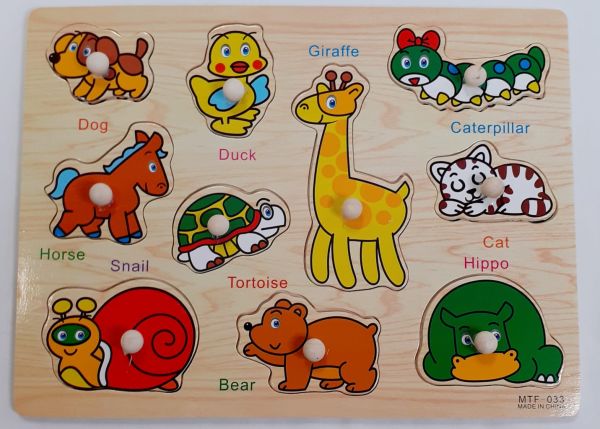 Josh & Twinkle Learn As You Play Educational Toy - Animal Shapes 