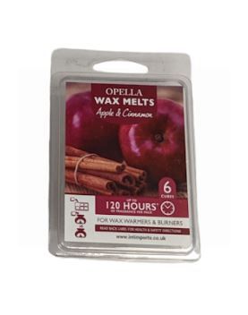 Opella Wax Melts - Apple & Cinnamon - Pack of 6 Cubes 