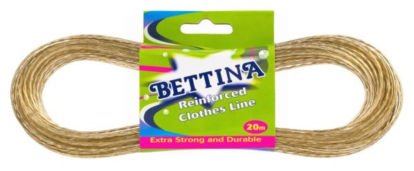 Bettina Extra Strong & Durable Reinforced Clothes Line - 20m