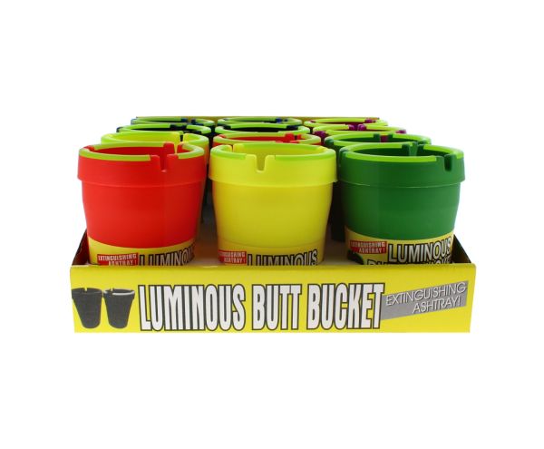GLOW IN DARK ASH TRAY ASSORTED COLOURS
