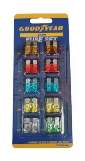 Good Year Assorted Fuse Set - Pack of 20