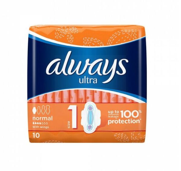 Always Ultra Normal with Wings - Pack of 10