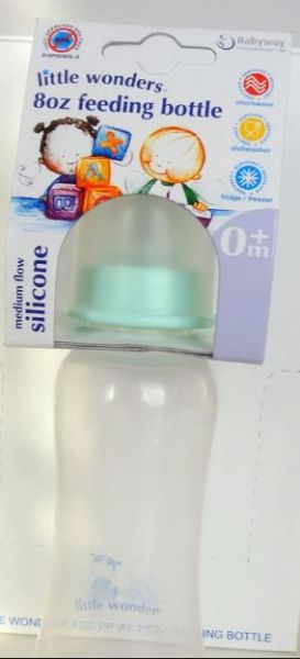 Little Wonders Feeding Bottle With Lid - 8 oz