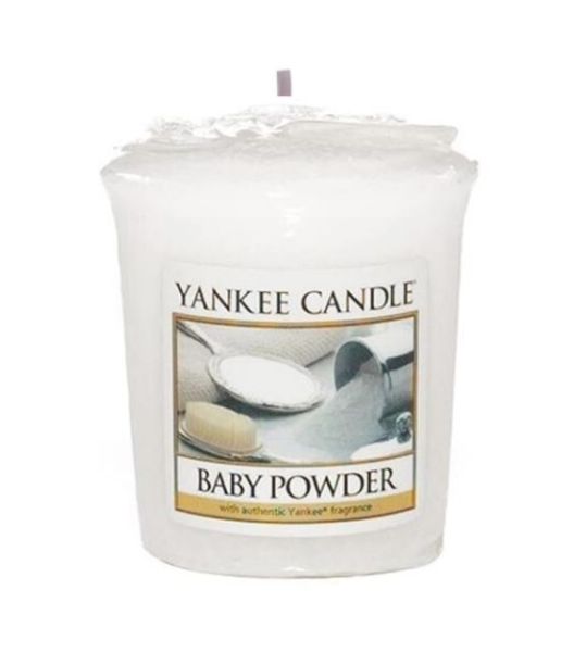 Yankee Candle - Samplers Votive Scented Candle - Baby Powder - 50g 