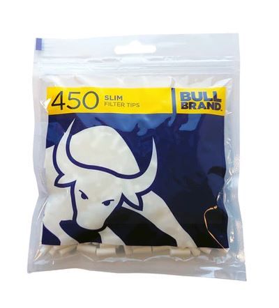 Bull Brand Slim Filter Tips - Pack of 450