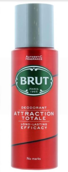 Brut Deodorant Spray - Attraction Totale - 200ml