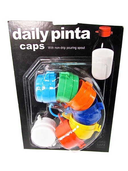 DAILY PINTA CAPS WITH SPOUT 7 PC 