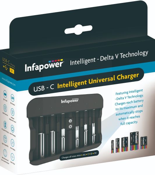 Infapower USB-C 5V Intelligent Universal Charger