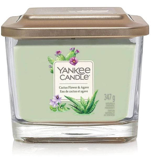 Yankee Candle - Elevation Collection with Platform Lid - Cactus Flower & Agave - 347g 