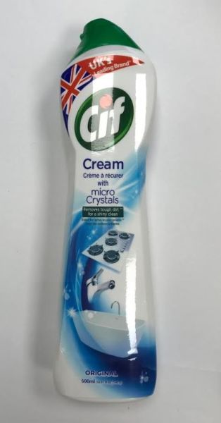 CIF Household Cream Cleaner Original - White - 500ml