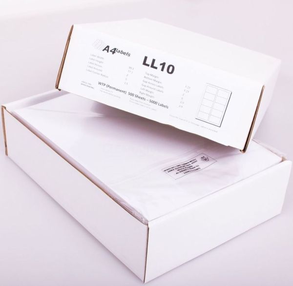 LL10 ADDRESS LABELS - 500 SHEETS