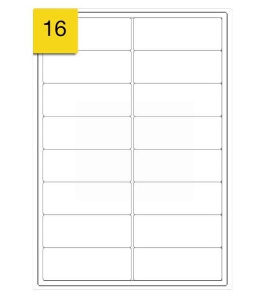 LL16 ADDRESS LABELS - 500 SHEETS 