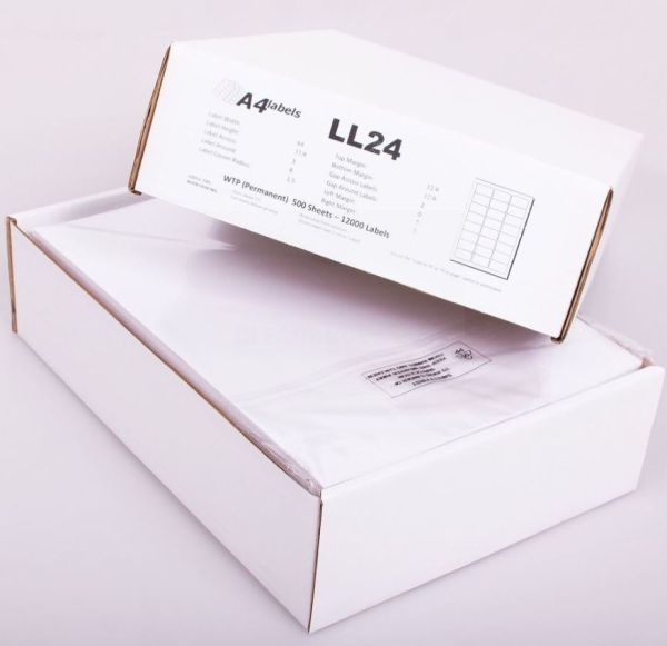LL24 ADDRESS LABELS - 500 SHEETS 