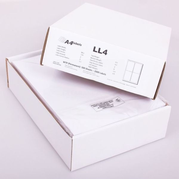LL4 ADDRESS LABELS - 500 SHEETS 