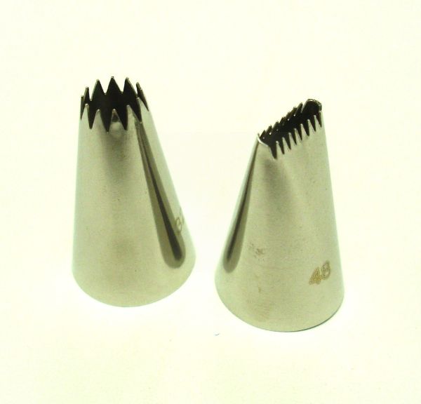 CAKE DECORATING FRENCH STAR NOZZLE