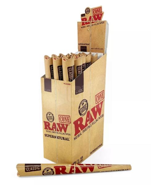 Classic Raw Cone - Super Natural - Pack of 15